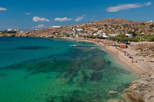 Tours in Mykonos - Ganztägige Kreuzfahrt entlang der Südküste von Mykonos mit Essen 